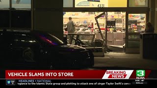 Car slams into Sacramento County Walgreens, sheriff says