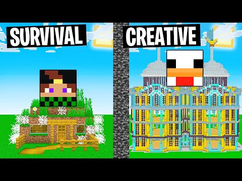 CASA SURVIVAL MARCY vs CREATIVA BELLAFACCIA - Minecraft ITA