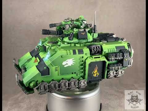 Salamanders Space Marines Primaris Repulsor Tank
