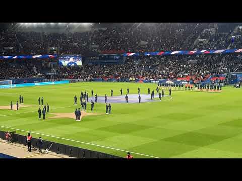 Meniń Qazaqstanym the National Anthem of Kazakhstan on Parc des Princes in Paris