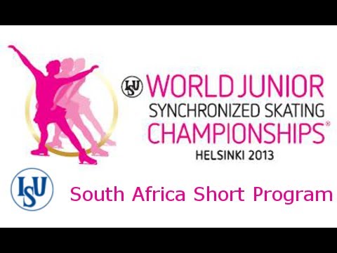 1 Team South Africa (RSA) - ISU World Junior Synchronized Championsh Junior Synchronized Skating Sho