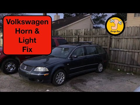 Volkswagen Passat: Hupe und Lichter funktionieren nicht, Komfortsteuergerät (CCM)