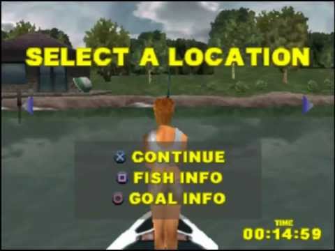 big bass fishing playstation 1