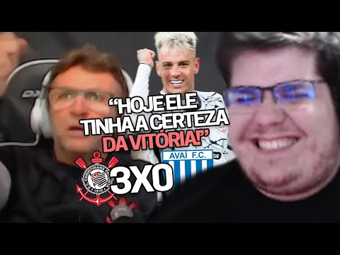 CASIMIRO REAGE: RÁDIO CRAQUE NETO! 3 GOLS DO RÓGER GUEDES (CORINTHIANS 3X0 AVAÍ) |Cortes do Casimito
