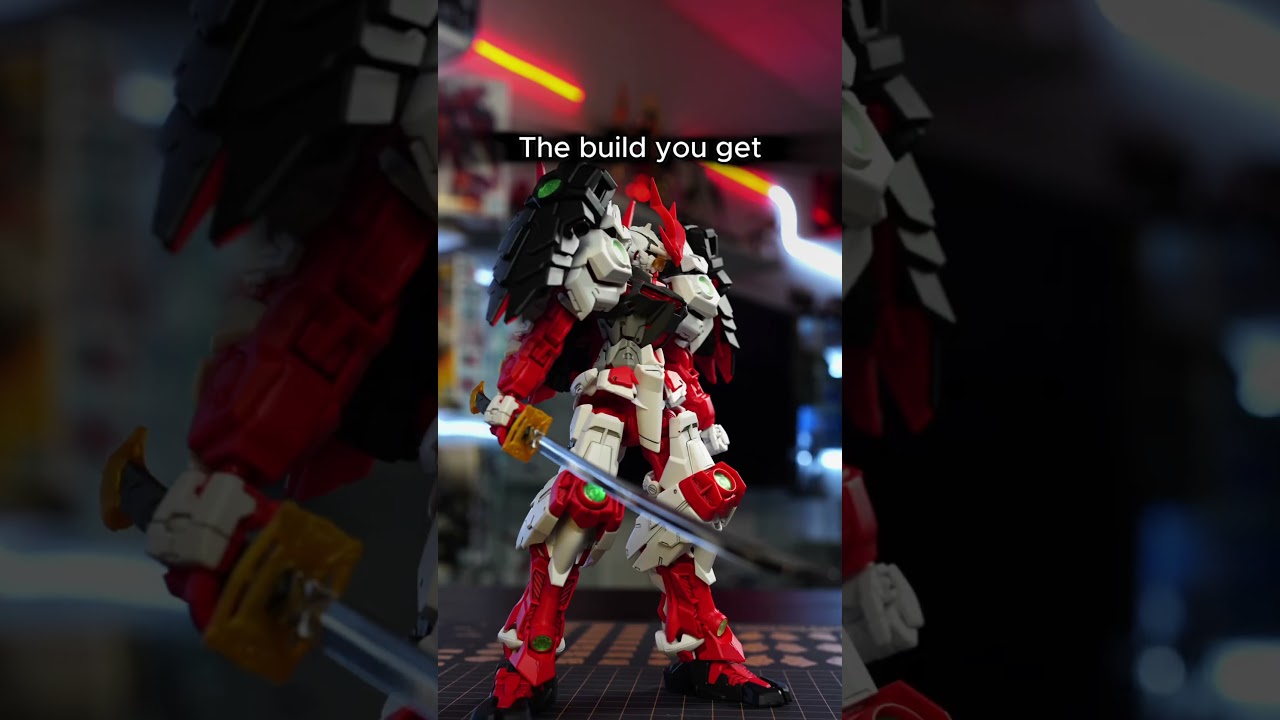 The Sengoku Astray Gundam is such an incredible looking kit 😍 Gunpla at its best! #gundam #gunpla