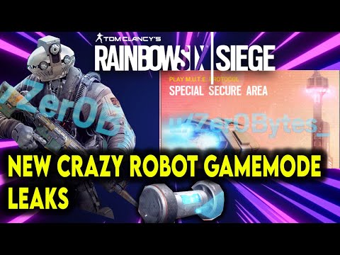 Rainbow Six Siege NEW Gamemode MUTE Protocol Leaks (robots in r6 *gone wrong*)