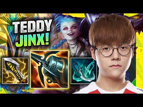 TEDDY DESTROYING WITH JINX! - T1 Teddy Plays Jinx ADC vs Kog'maw! | Season 11
