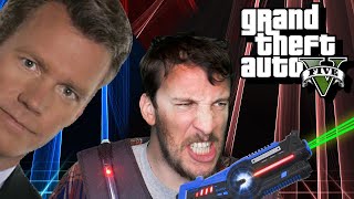 To Catch a Laser Tagger - GTA 5 Deathmatch Gameplay