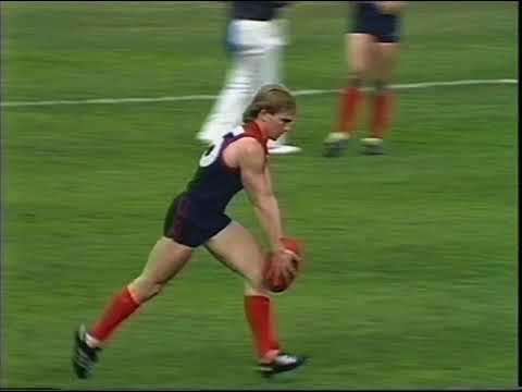 1987 AFL Elimination Final Melbourne vs North Melbourne - 1st Half