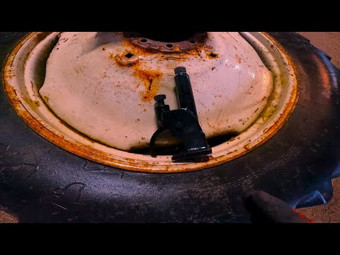 Breaking Large Tire Beads with a Harbor Freight Bead Breaker