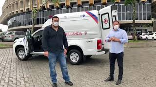 BELO CAMPO RECEBE NOVA AMBULÂNCIA 4X4