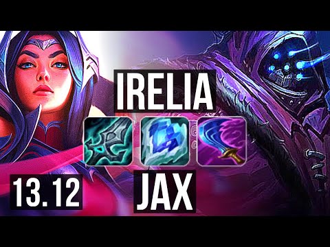 IRELIA vs JAX (TOP) | 800K mastery, Dominating | KR Diamond | 13.12