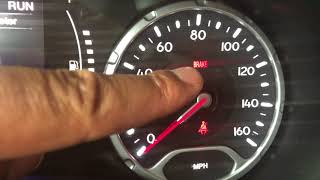 PARKING BRAKE ON/OFF BUTTON - JEEP RENEGADE - HOW TO