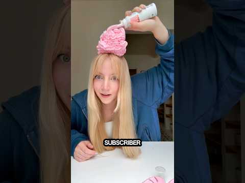 ENTIRE bottle of viral foam hair dye VS hair