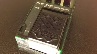 Video thumbnail for Ibanez FC10 Fat Cat Distortion by Cameron Johnson