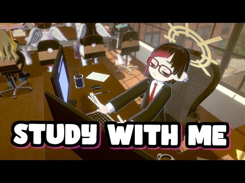 Monday Morning 8-HOUR STUDY WITH ME | Keyboard Typing ASMR, Hyper Efficient, Focus Music, Real Time
