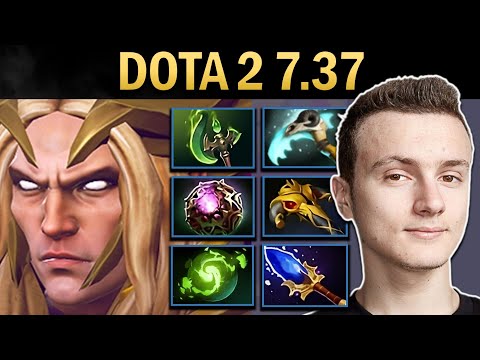 Invoker Gameplay Miracle with Vyse and Parasma - Dota 2 7.37
