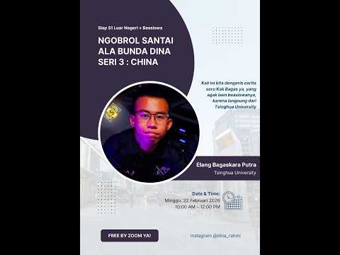Seri 3: China — Elang Bagas, Tsinghua University