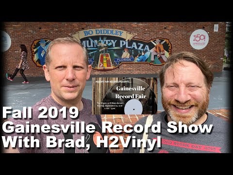 Gainesville Record Show, Fall 2019 with Brad H2Vinyl