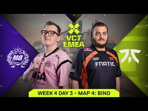 M8 vs. FNC - VCT EMEA 2026 Kickoff - Playoffs - Map 4