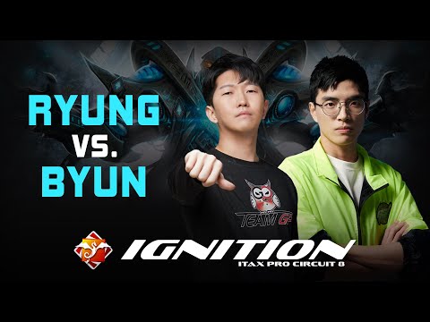 StarCraft 2 - RYUNG vs BYUN! - ITaX Pro Circuit 8 | Ro4