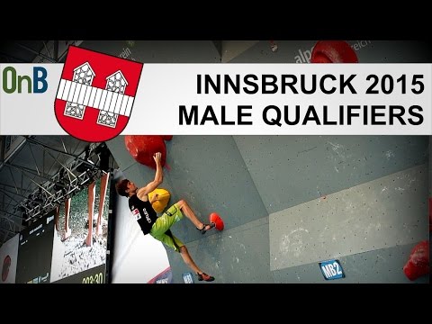 European Bouldering Championships 2015 | Male Qualifiers | Innsbruck