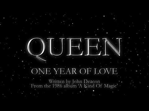 Queen - One Year Of Love (Official Lyric Video)