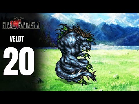 Final Fantasy VI Pixel Remaster Platinum Trophy Gameplay Walkthrough Part 20 - Rage Collect