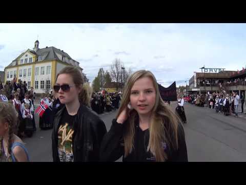 Borgertoget Raufoss 17.mai 2016