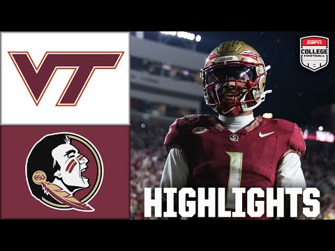 Virginia Tech Hokies vs. Florida State Seminoles | Full Game Highlights | ESPN College Football