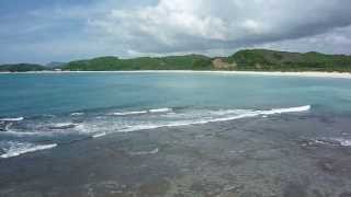 preview picture of video '【mountain view】 Tanjung Aan , Lombok Island'