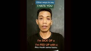 Download lagu Cara lain bilang I HATE YOU mp3