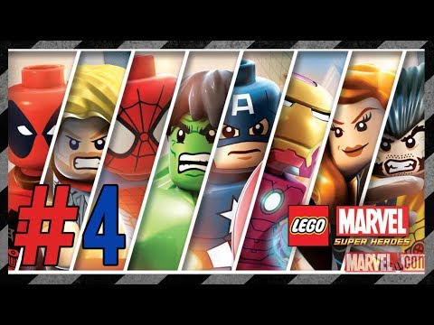 LEGO Marvel Superheroes Walkthrough Part 4 Let's Play - Venom
