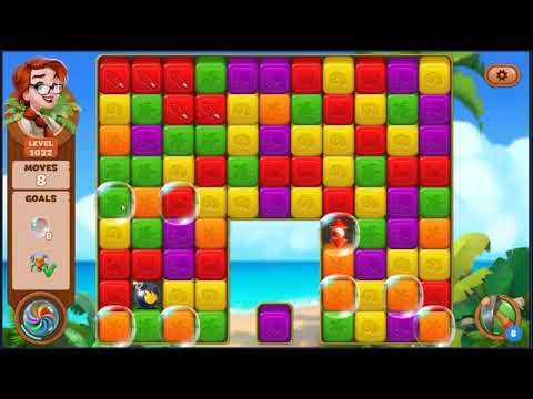 Lost Island Blast Adventure Level 1022 - NO BOOSTERS 🏝️ | SKILLGAMING ✔️