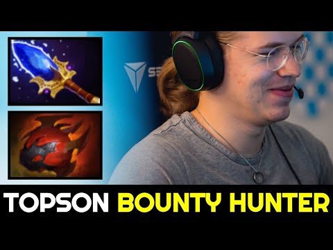 TOPSON Bounty Hunter with Fast Aghanim's Scepter Build — vs CEB PUPPEY 7.32d Dota 2