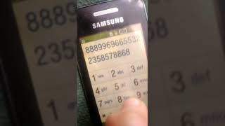 Музыка с помощю цыфр на телефоне(Samsung gt s5230)·(прибавте звука на громко+не судите строго) фото