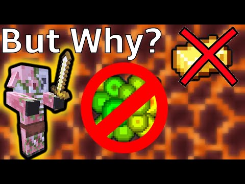 1.16 BROKE Pigman Gold/XP Farms, But Why? Video