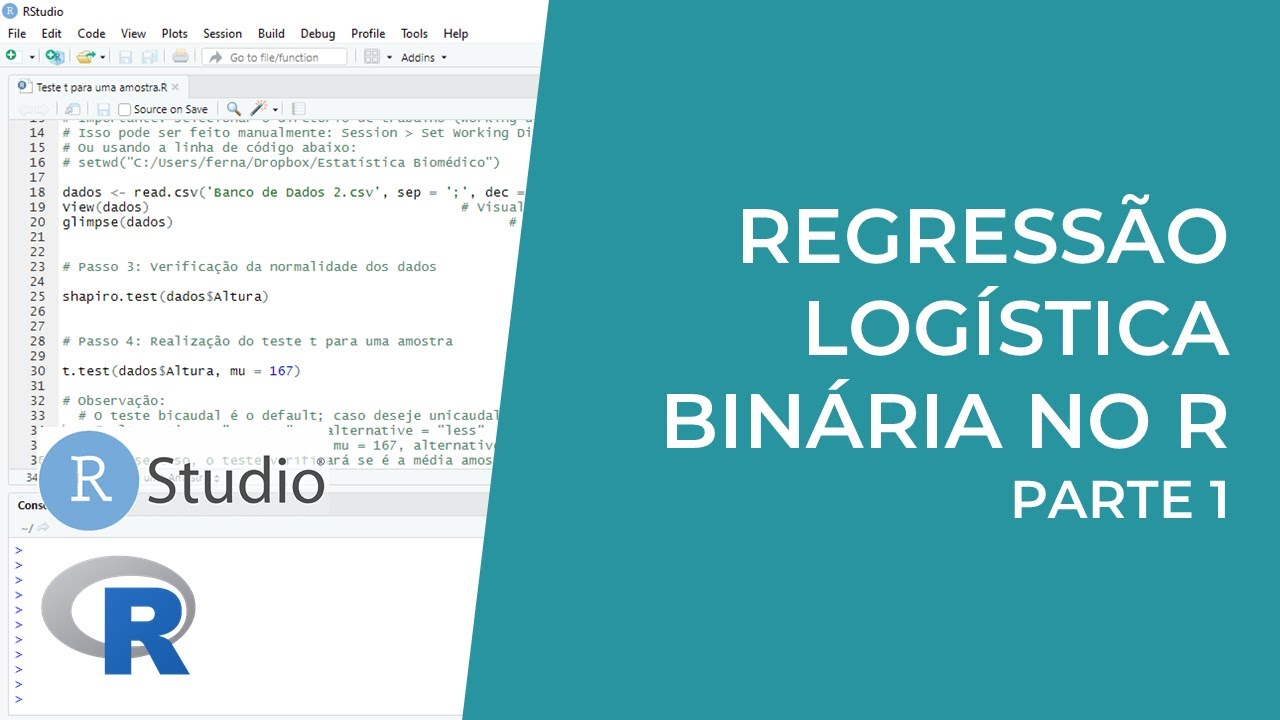 Regressão logística binária no R (Parte 1)