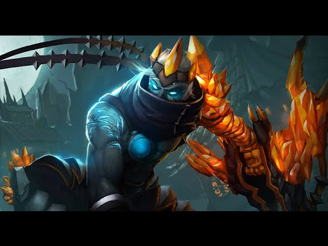 Blight Crystal Varus Skin Spotlight Gameplay 1080p HD