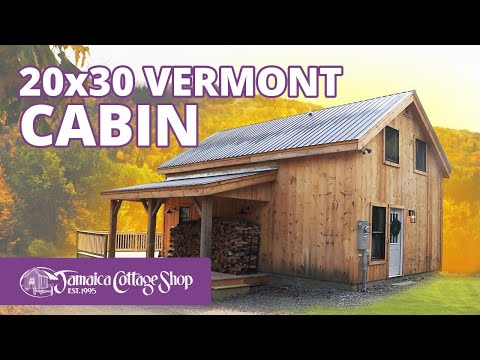 20’x30’ Vermont Cabin Build From Frame To Finish
