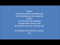 Je te donne-Génération Goldman-lyrics 