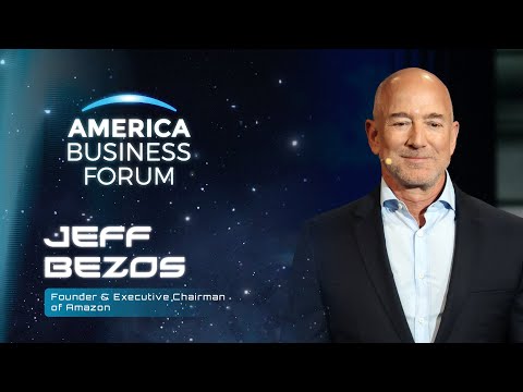 Jeff Bezos on Innovation, Thinking and Building for the Future | America Business Forum 2025
