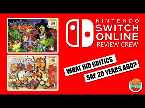 1990s Critics Review Banjo-Kazooie & Paper Mario (Nintendo Switch Online) - Defunct Games