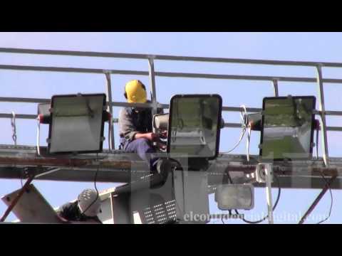 Catorce electricistas contra el sabotaje al Rayo Vallecano