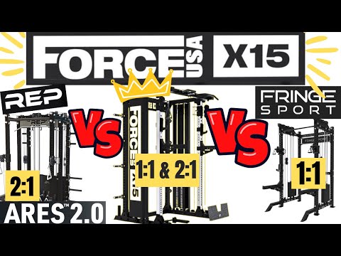 Rep ARES 2.0 vs DANE vs Force USA X15 Functional Trainer Review: An Overlooked Contender