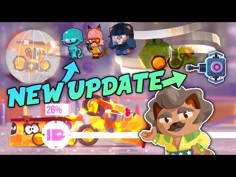C.A.T.S NEW UPDATE - CO-PILOTS & NEW FEATURES - Crash Arena Turbo Stars