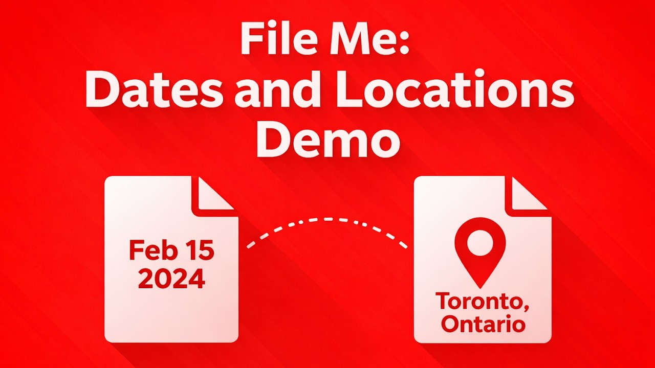 Dates and Locations Demo