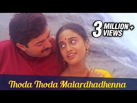 Thoda Thoda Malardhadhenna - Arvind Swamy, Anu Haasan - SPB Hits - Indira - Super Hit Romantic Song