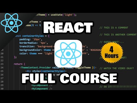 React Full Course for free ⚛️ (2024)