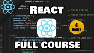 React Full Course for free ⚛️ (2024)